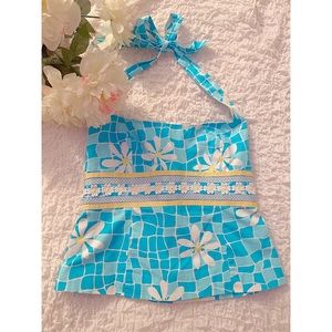 Vintage Lilly Pulitzer flower top